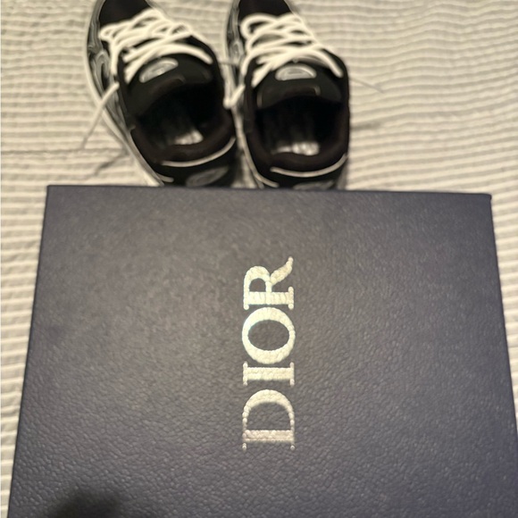 Dior Black and White Athletic Shoes